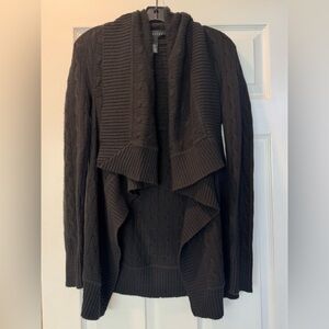 Ralph Lauren Cashmere Open Cable Cardigan